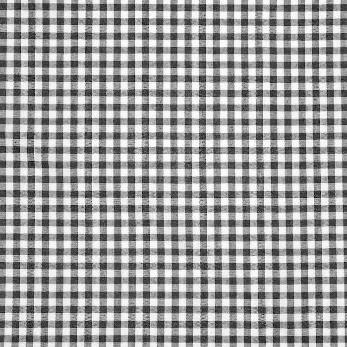 Baumwolle, Popeline, kariert, 30179-022, schwarz