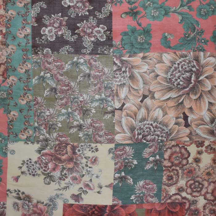 Tkanina, tencel, šifon, cvetlični, 30428-1