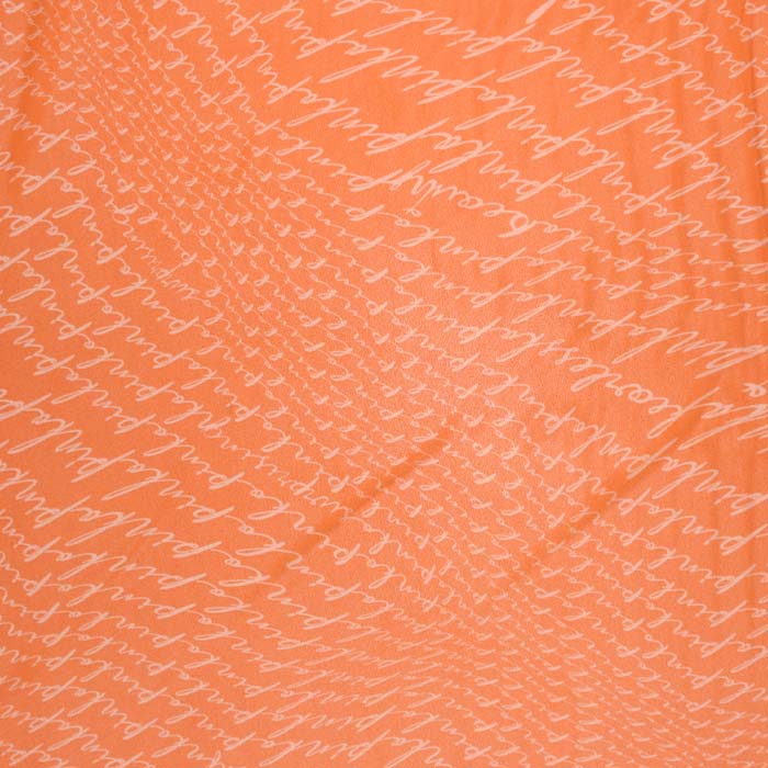Pletivo, tanjše, napis, 30473-703, oranžna
