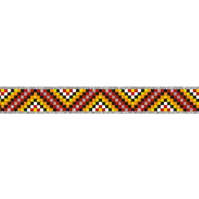 Trak, kristali, 21 mm, 30629-009, rdeča