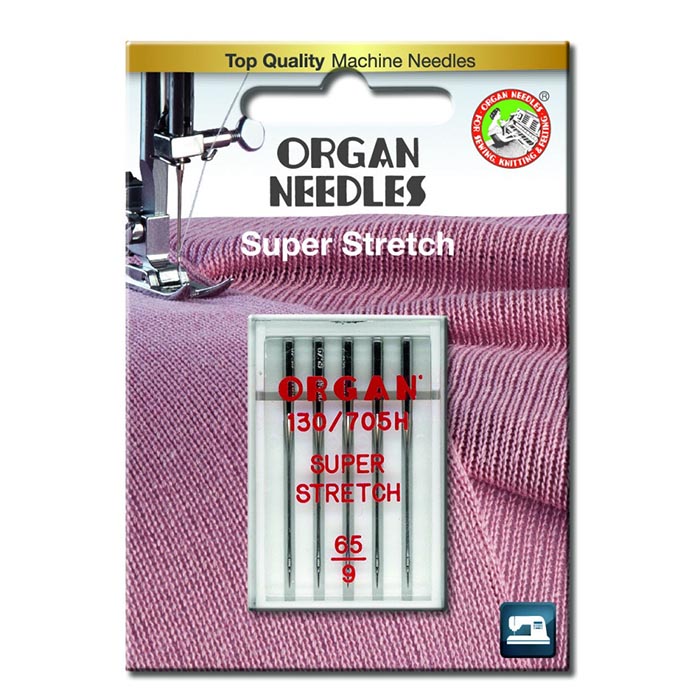 Strojne igle Organ, super strech 65, 5435065