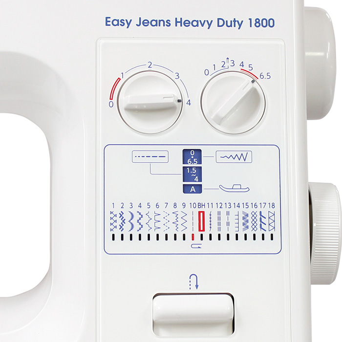 Velika izbira šivalnih programov