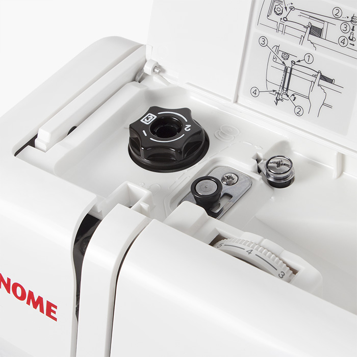 Regulacija pritiska šivalne tačke