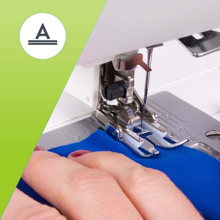 Avtomatična regulacija pritiska šivalne tačke