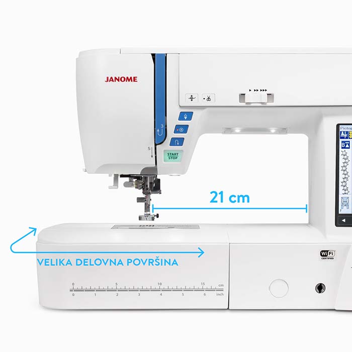  Velika delovna površina