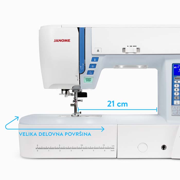 Velika delovna površina