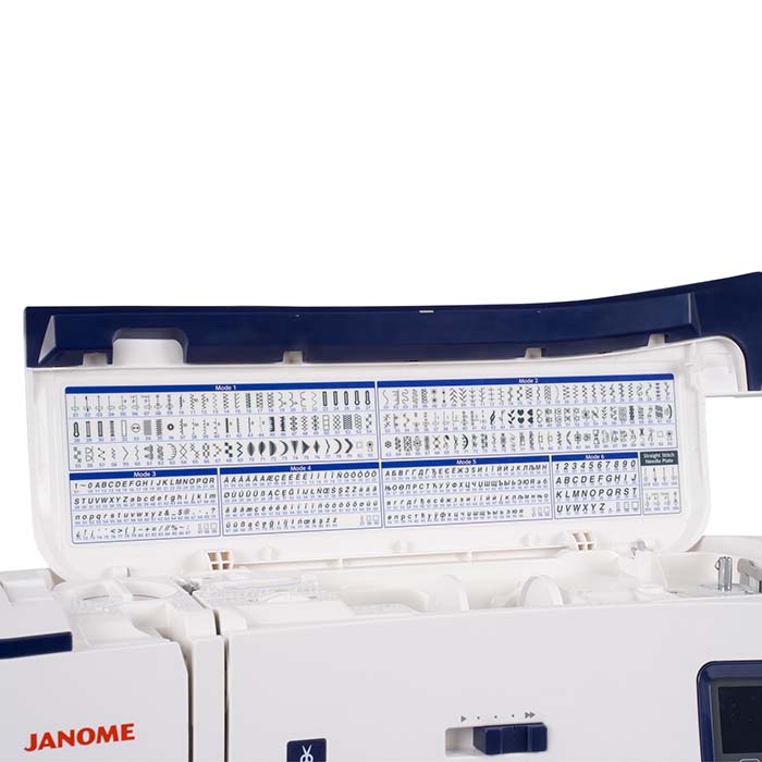 Velika izbira šivalnih programov