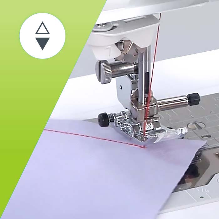 Pozicija šivalne igre (gor/dol)