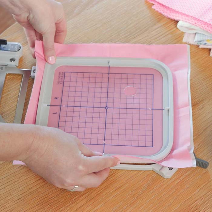 Enostavno nameščanje blaga v okvir