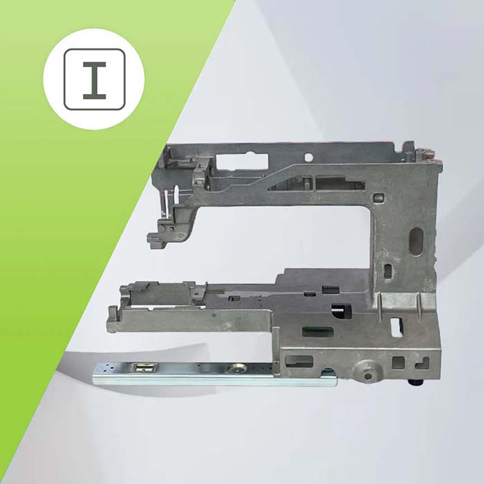 Trdna konstrukcija šivalnega stroja