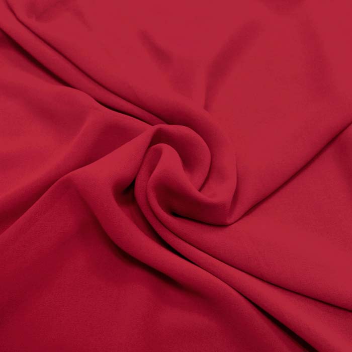 Chiffon, Polyester, 4143-1, rot
