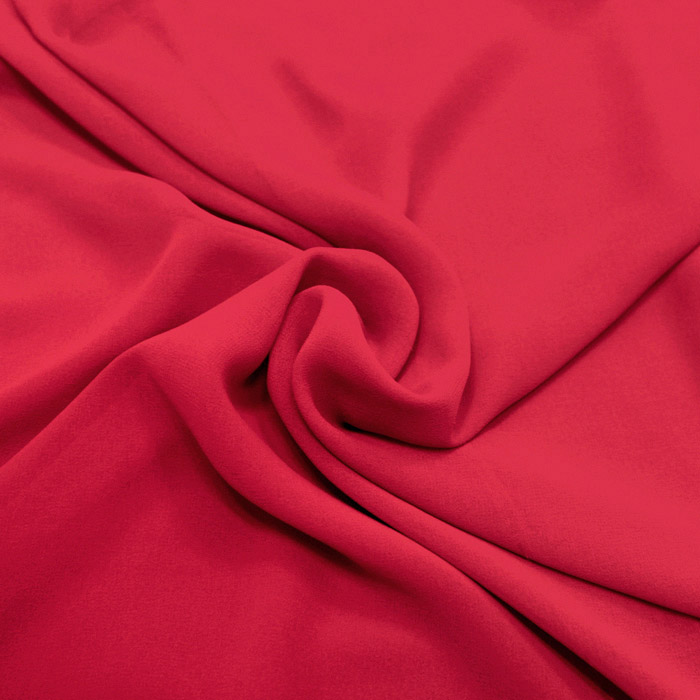 Chiffon, Polyester, 4143-42, rot