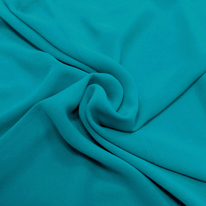 Chiffon, Polyester, 4143-153, petrol