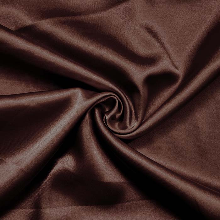 Satin, Polyester, 3093-81, braun