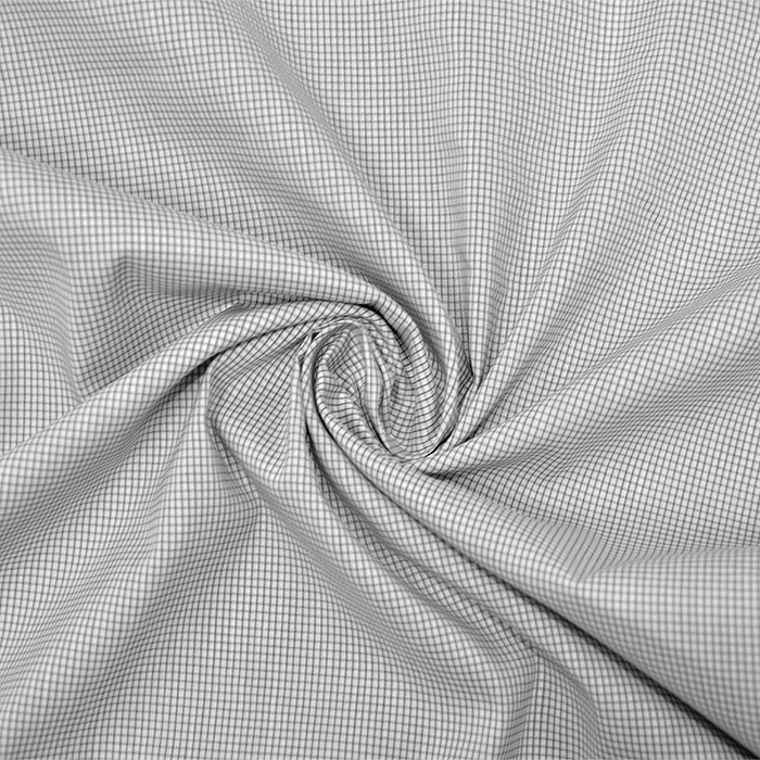 Baumwolle, Popeline, Elastan, 18994-6, weiß