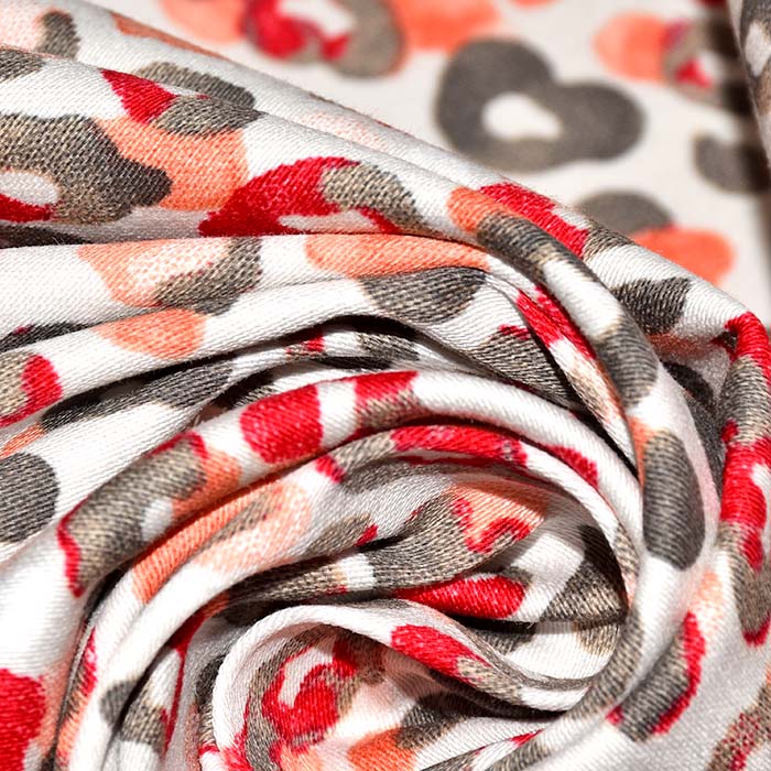 Baumwolle, Satin, digital, Tiere, 20380-002