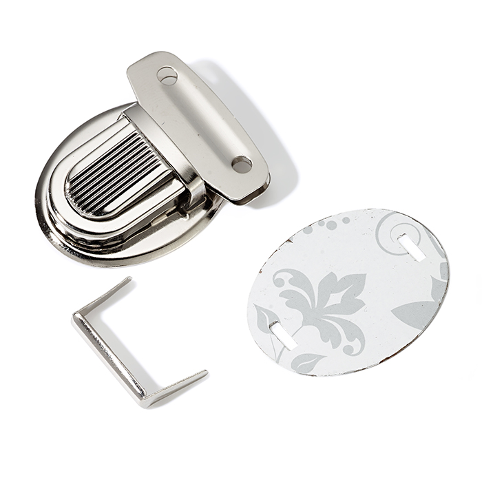 Serratura A Soffietto Prym 417975-1 – 26 Mm, Colore Argento, Per Borse E Zaini, Ferramenta Cucito