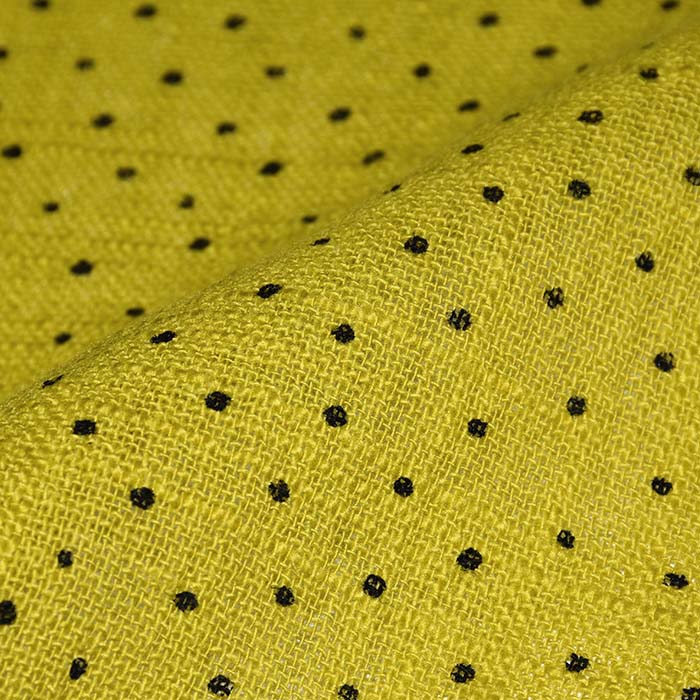 Gewebe, Baumwolle, Punkte, 23540-010, gelb-grün