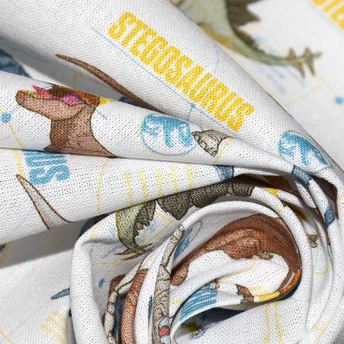 Baumwolle, Popeline, Tiere, 23784-2, weiß