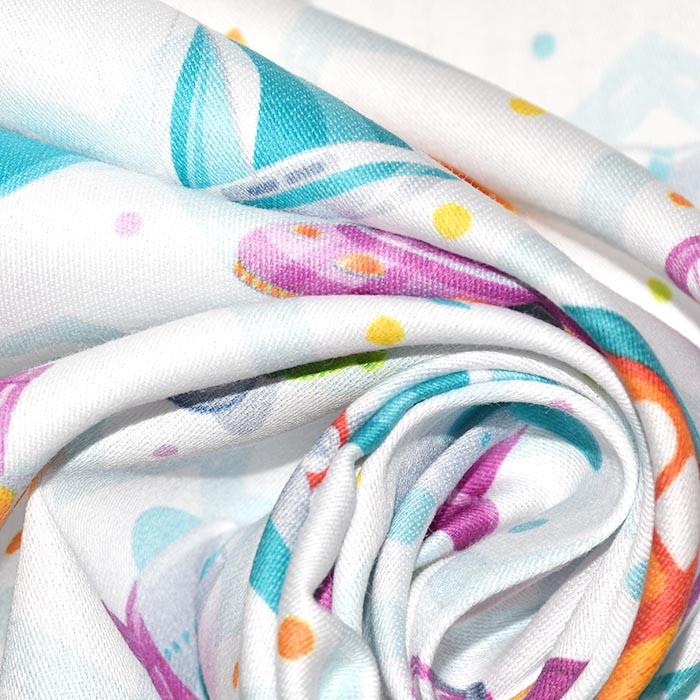 Baumwolle, Satin, digital, für Kinder, 24103-213