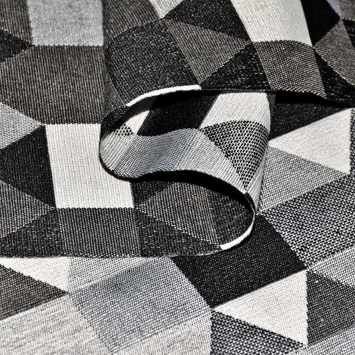 Dekojacquard, beidseitig, geometrisch, 24331