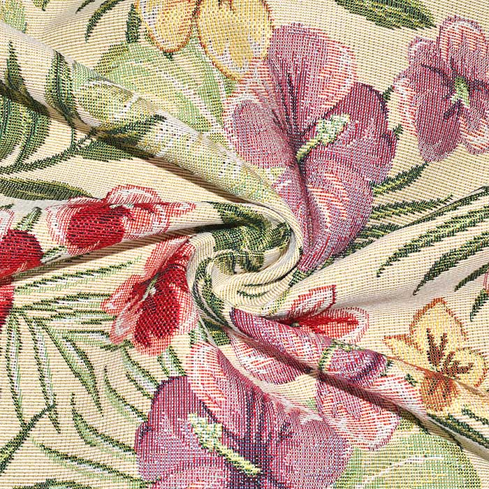 Deko, Jacquard, floral, 24339