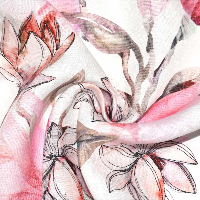 Leinen, digital, floral, 25019-017