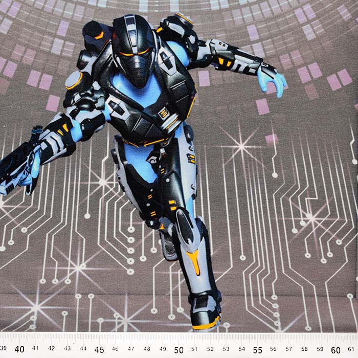 Jersey, Baumwolle, digital, jugendlich, 25563