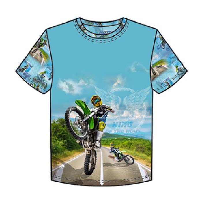 Jersey, Baumwolle, digital, jugendlich, 25587