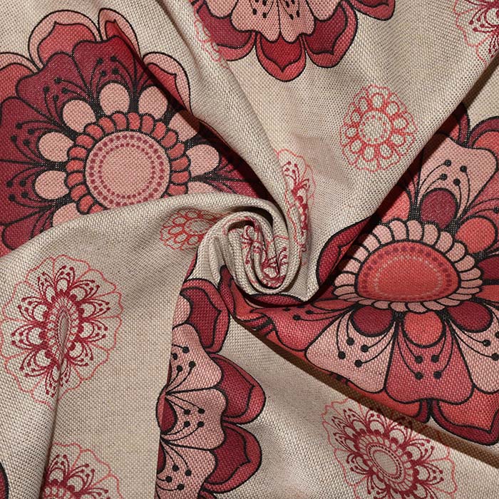 Deko, Druck, floral, 25599-300