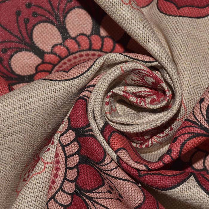 Deko, Druck, floral, 25599-300