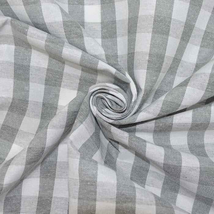 Deko, Druck, Karo, 21032-5, grau