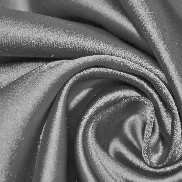 Satingewebe mit Elastan, 22788-50, grau