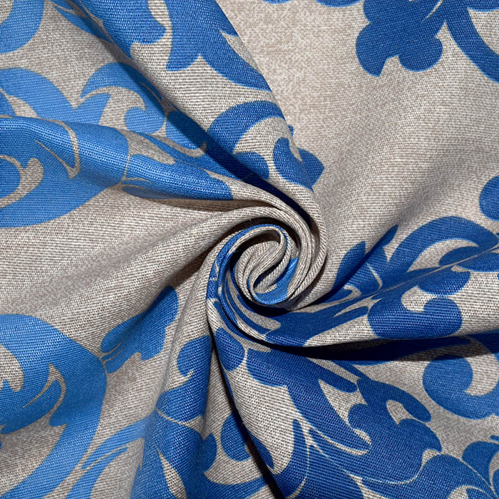 Deko, Druck, Ornament, 25785-901, blau