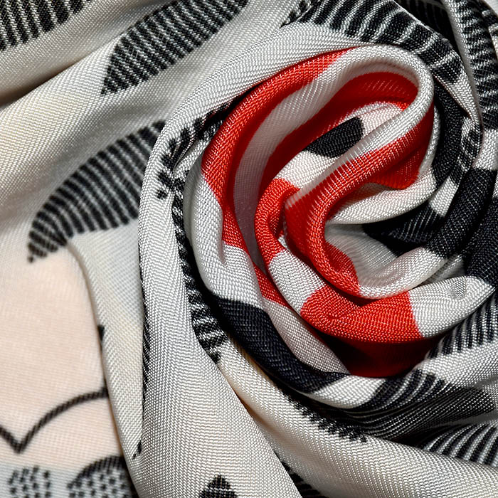 Jersey, Viskose, Filament, Ornament, 25809-05