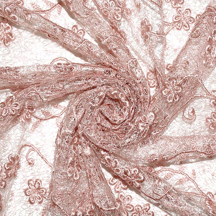 Spitze, floral, 25852-688, rosa
