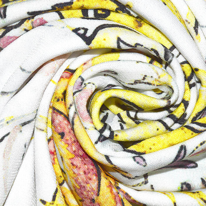 Jersey, Polyester, oriental, 25858-001