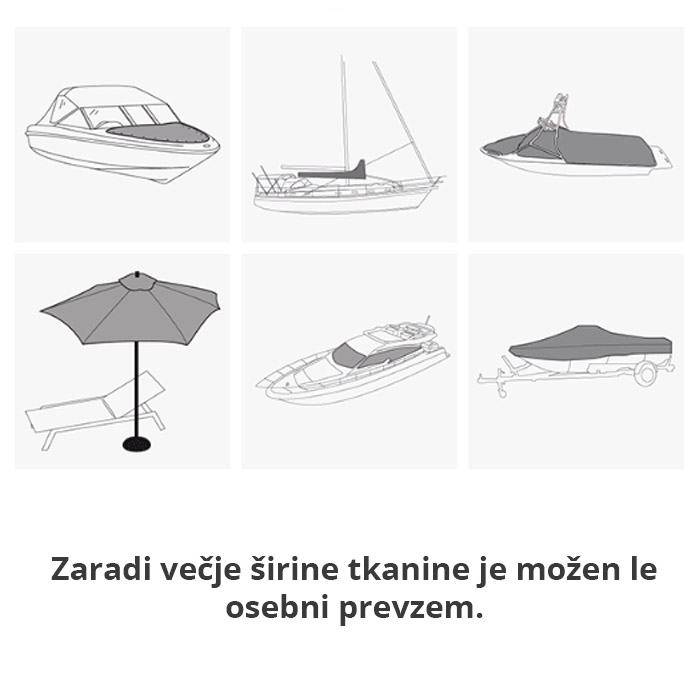 Dekostoff Nautimar 25961-097, Weiß