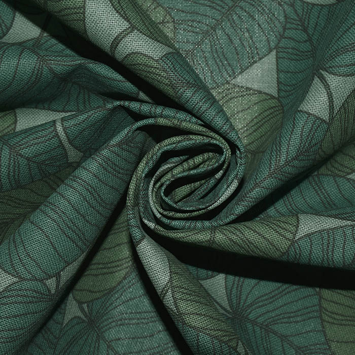 Deko, Druck, pflanzlich, 26122-545, grün