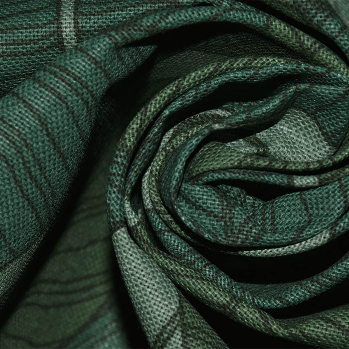 Deko, Druck, pflanzlich, 26122-545, grün