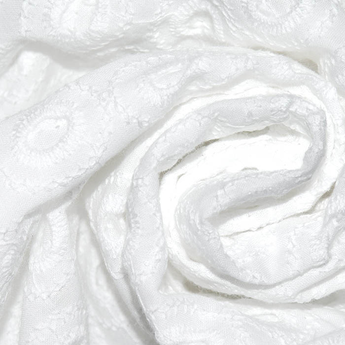 Baumwolle, Richelieu, geometrisch, 19812-650, weiß