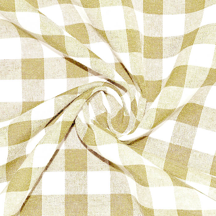 Dekostoff, Karo, 21032-8, beige