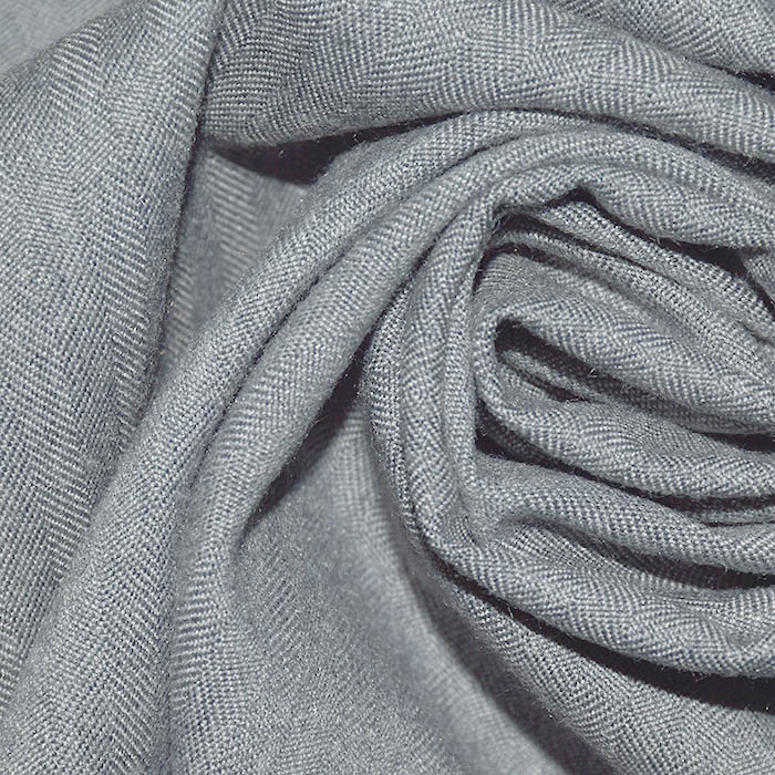 Anzugstoff, Fischgräte, 26384, grau
