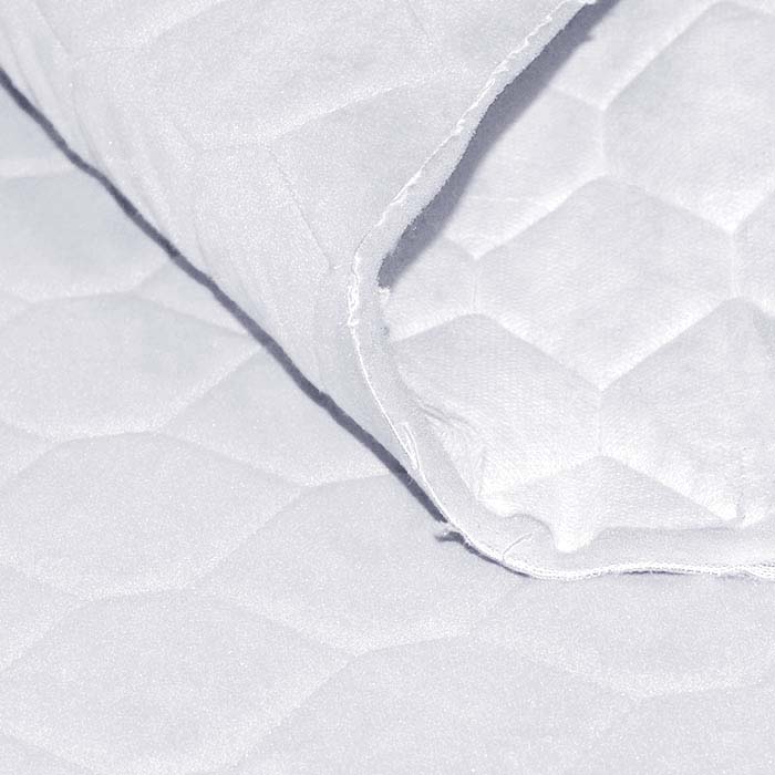 Mikrofaserstoff Arka Esagono, 27237-610, weiß