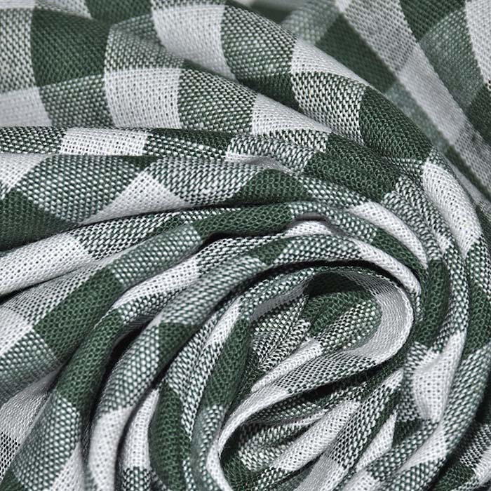 Baumwolle, Karo, 10903-128, grün