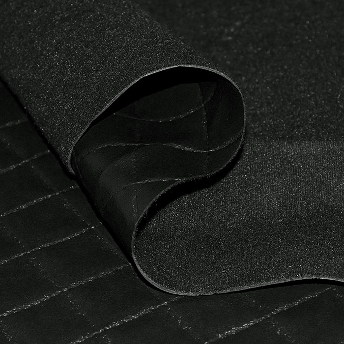 Kunstleder Kapitone, 27814-07, schwarz