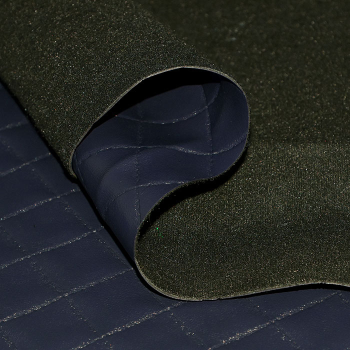 Kunstleder Kapitone, 27814-08, dunkelblau