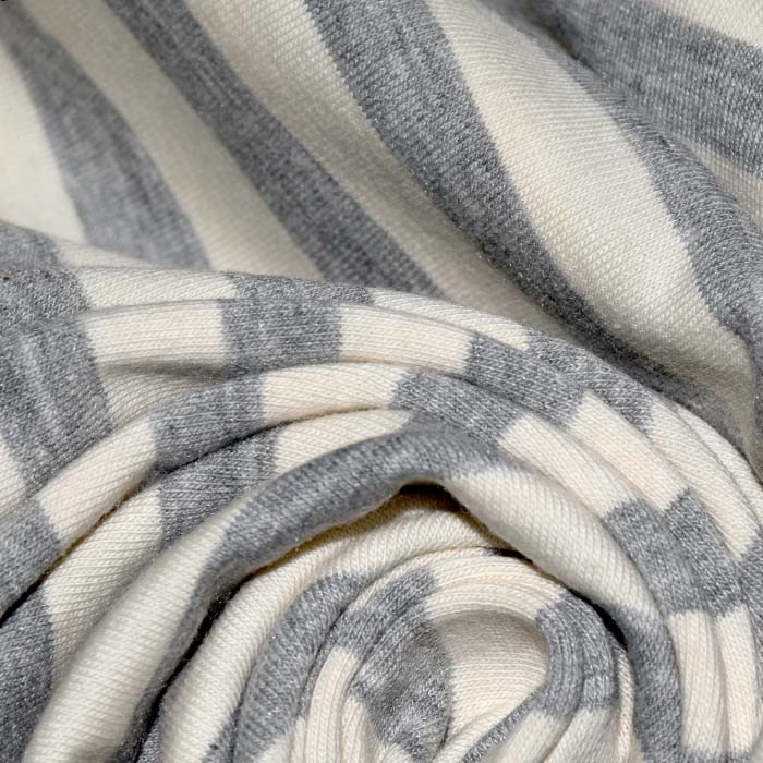 Jersey, Streifen, 27879-041, grau