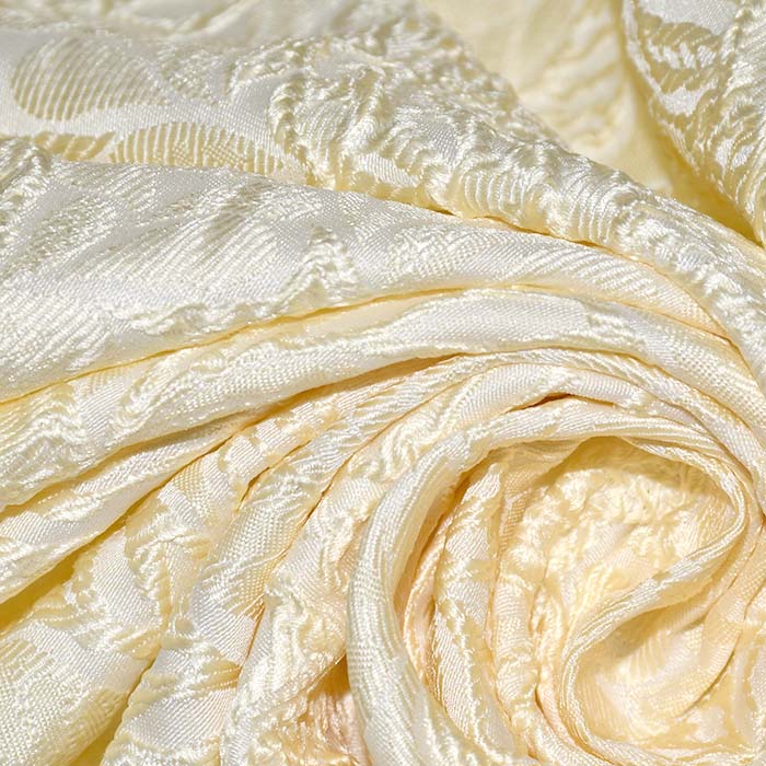 Jacquard, floral, 28540-016, sahne