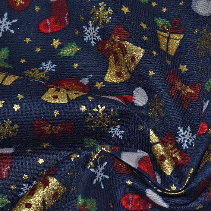 Baumwolle, Popeline, festlich, 28544-008, blau